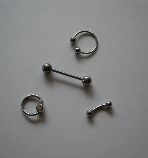 Distintos tipos de piercing (foto ilustrativa)